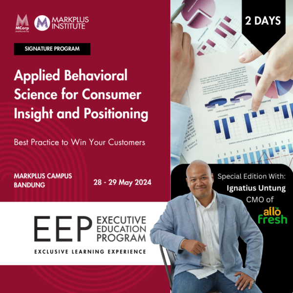 EEP - Applied Behavioral Science for Consumer Insights & Positioning (Bandung)