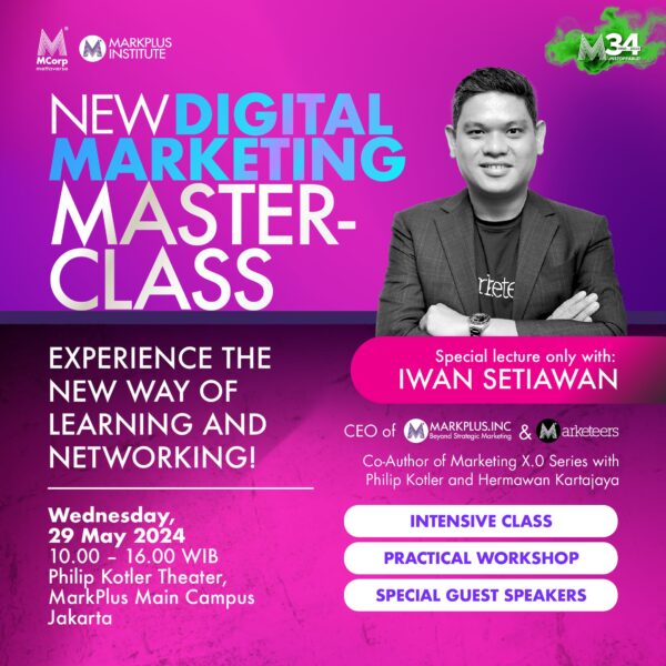 Action Learning Program - New Digital Marketing Masterclass by Iwan Setiawan