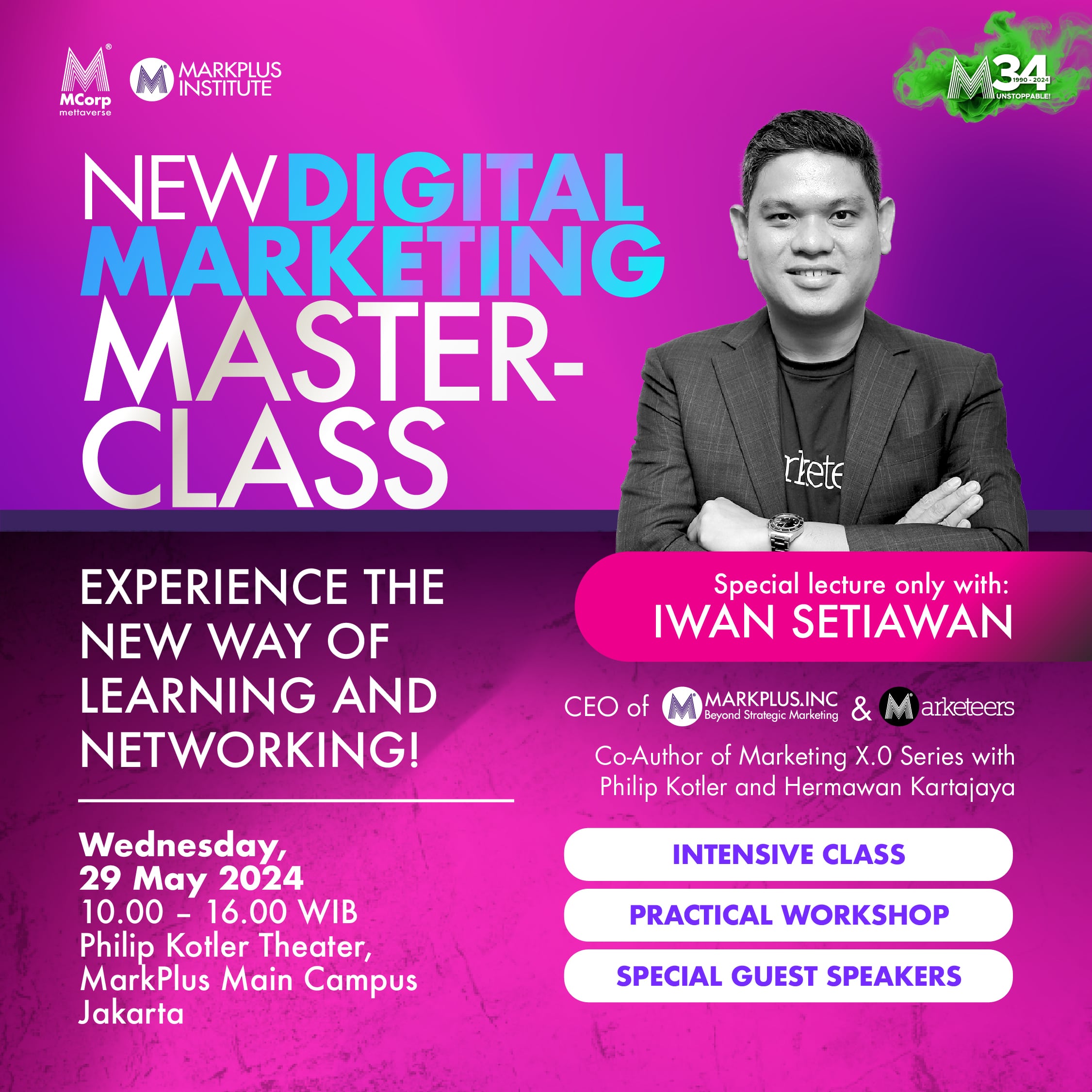 Action Learning Program - New Digital Marketing Masterclass By Iwan ...