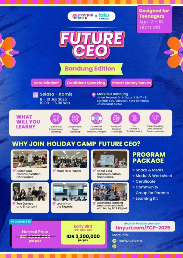 Summer Holiday Camp | Future CEO Program (Bandung Edition)