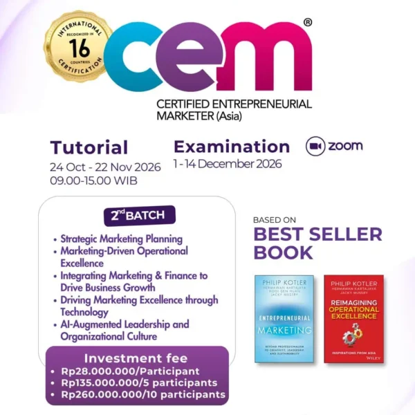 Certified Entrepreneurial Marketer (CEM) Asia